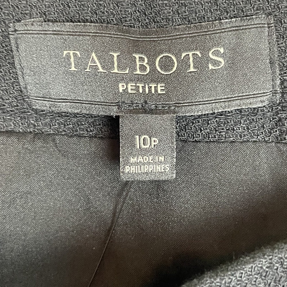 NWT Talbots Colorful Plaid Tweed Pencil Skirt Petite Sz 10P Preppy Classic - Picture 6 of 7